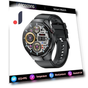 Smart Watch with ECG and PPG Monitoring — Wearable Accessories, SACOSDING