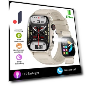 Smartwatch with Flashlight — Smartwatches, ElectronicsHome