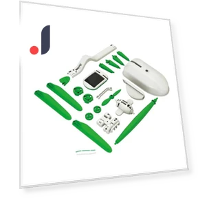 Solar Powered 6-in-1 Transformer Robot Kit — Solar Power, TinyJoy
