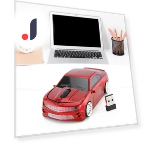 Sport Car Shaped Wireless Computer Mouse — Mouse Pads, DIYelecs