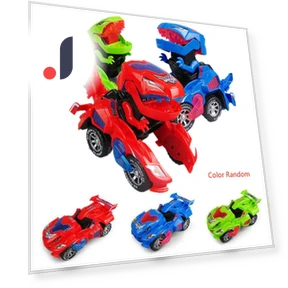Transforming Dinosaur LED Car Toy — Toy Vehicles, TinyJoy