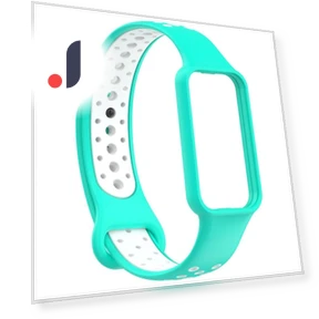 Two-Color Breathable Replacement Bracelet Silicone Strap — Bands, LOjsbasn4