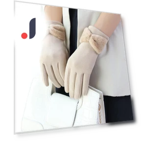 Winter Velvet Touchscreen Gloves — Gloves, Millioner