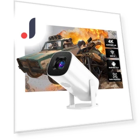 Android 11 Projector with Wi-Fi 6 and Bluetooth — Home Theater Projectors, GLOBUS