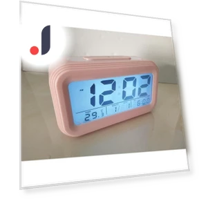 Big Letter Old Man Voice Luminous Clock — Clocks, Fashionable bags