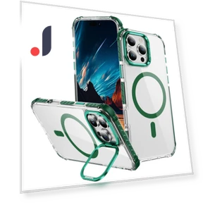 Clear Phone Case with Lens Kickstand Cover — Phone Accessories, Smartwatch 2025