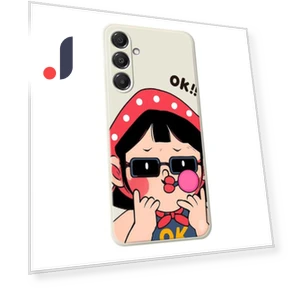 Cute Kid Pattern Printing Straight Edge TPU Phone Back Cover — Back Covers, Smartwatch 2025
