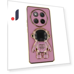 Electroplating Soft TPU Phone Case with Astronaut Hidden Kickstand — Phone Accessories, Smartwatch 2025
