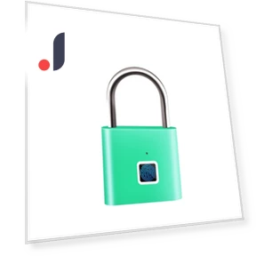 Fingerprint Smart Padlock — Padlocks & Hasps, Shunlin