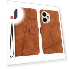 Flip Leather Retro Phone Cover — Basic Cases, Smartwatch 2025