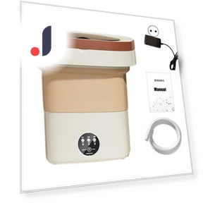 Foldable Mini Washing Machine — Compact Washing Solutions, Enjoy Smart Home