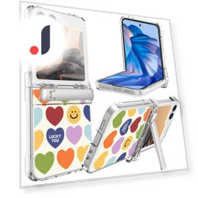 Hard PC Phone Case with Pattern and Stand — Flip Cases, Smartwatch 2025