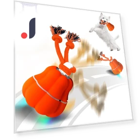 Interactive Smart Rolling Ball for Pets — Cat Playthings, Hong Fashion