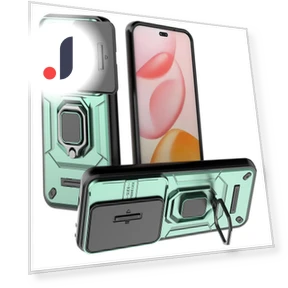 Kickstand Phone Protector with Lens Cover — Protective Cases, Smartwatch 2025