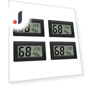 LCD Digital Thermometer Hygrometer — Home Climate Control, Boasorte Lounge