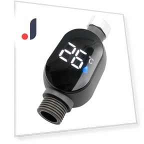 LED Display Bathroom Thermometer — Home Climate Control, YJMP