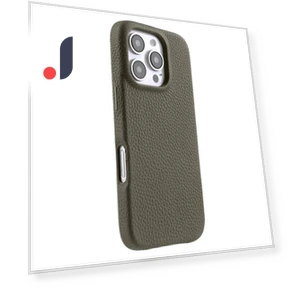 Magnetic Case Genuine Cow Leather PC Phone Back Cover — Back Covers, Smartwatch 2025