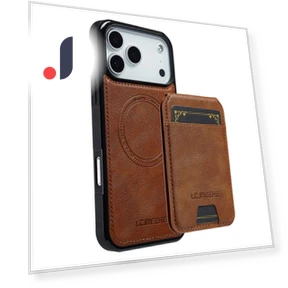 Magnetic Case with Detachable Card Holder — Phone Accessories, Smartwatch 2025