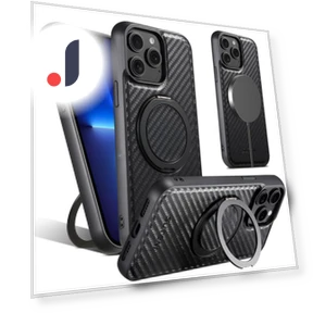 Magnetic Case with Rotating Kickstand — Phone Accessories, Smartwatch 2025