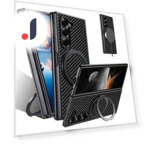 Magnetic Case with Rotating Kickstand — Screen Protectors, Smartwatch 2025