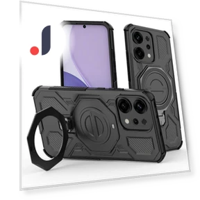Magnetic Case with Rotating Metal Kickstand — Mobile Devices & Accessories, Smartwatch 2025