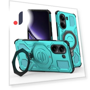 Magnetic Case with Rotating Metal Kickstand — Phone Accessories, Smartwatch 2025