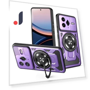 Magnetic Case with Rotating Stand — Phone Accessories, Smartwatch 2025