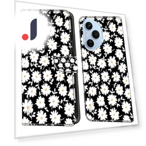 Magnetic Clasp 3D Pattern Leather Wallet Phone Case — Flip Cases, Smartwatch 2025
