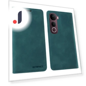 Magnetic Closure RFID Blocking Wallet Stand Leather Phone Cover — Smartwatch Protectors, Smartwatch 2025