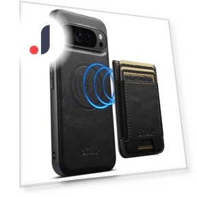 MagSafe Compatible Phone Case with Card Holder & Kickstand — Phone Accessories, Smartwatch 2025