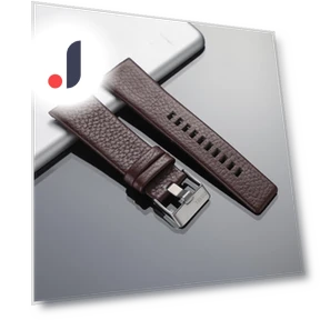 Matte Grain Cowhide Watch Strap — Bands, the BAY
