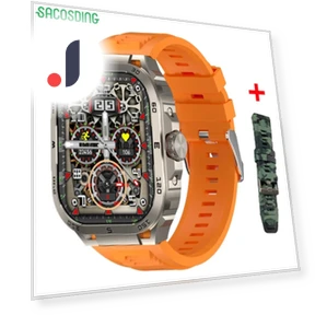 Men's Outdoor Smart Watch with Wireless Charging — Smartwatches, SACOSDING