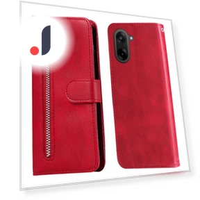 PU Leather Cases with Zipper Pocket Wallet Phone Cover Stand — Phone Accessories, Smartwatch 2025