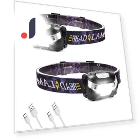 Rechargeable Headlamp — Flashlights, DC-HOME Textile