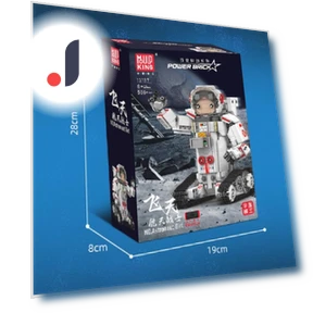 Remote Control Motorized Astronaut Robot Building Blocks — Construction Kits, MOLD KING