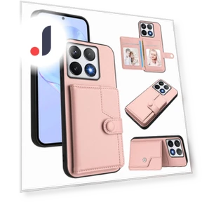 RFID Blocking Card Holder Kickstand Phone Back Cover — Back Covers, Smartwatch 2025