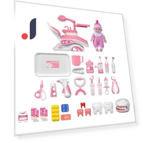 Smart Dental Chair Play Set for Toddlers — Infant & Early Childhood Playthings, Safety toy
