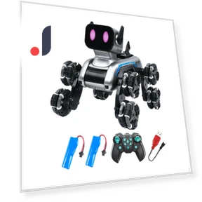 Smart Remote Control Robot Dog — Interactive Animal Companions, Colorful summer