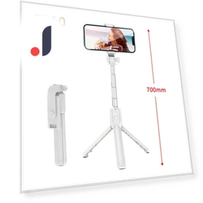 Smartphone Tripod Stand with Bluetooth Shutter — Selfie Sticks, GYROBALL