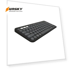 Thin and Light Wireless Slim Keyboard and Mouse Set — Keyboards, Logitech