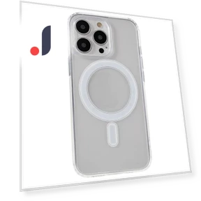 Transparent MagSafe Compatible Phone Case — Phone Accessories, Smartwatch 2025