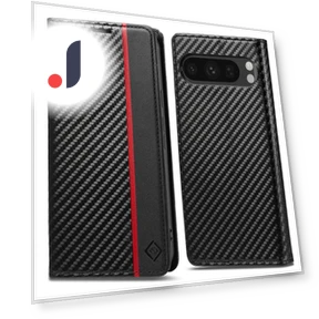 Wallet Case Carbon Fiber Texture Leather Phone Cover — Basic Cases, Smartwatch 2025