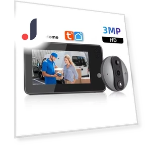 Wireless Wi-Fi Video Doorbell — Smart Home Security, wmlike mz