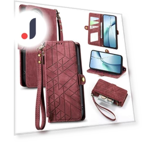 Zipper Wallet Case with Strap — Flip Cases, Smartwatch 2025