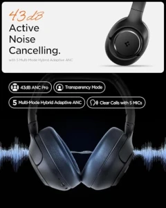 Active Noise Cancelling Headphones, Spigen