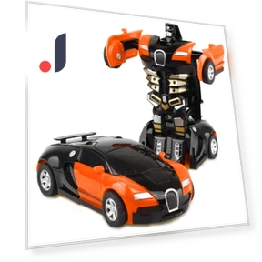 Auto-Deforming Robot Transformer Toy — Construction Kits, Featured toys