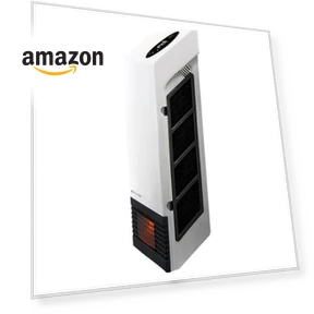 Deluxe Space Infrared Wall Mount Electric Heater — Portable Heating Solutions, Heat Storm