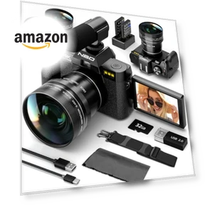 Digital Camera for Photography with Flip Screen — Mirrorless Cameras, NBD