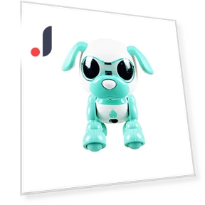 Electronic Smart Robot Dog — Interactive Animal Companions, Ice Beauty