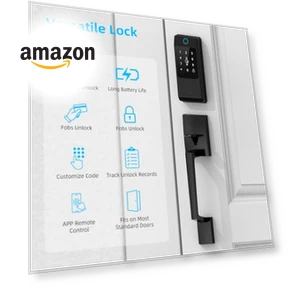 Keyless Entry Door Locks Handle Set — Smart Home Security, Miuedo